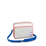 LV X NBA BAG WHITE