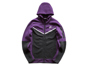 NK TECH FLEECE – PURPLE/BLACK (completa)