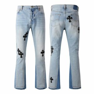 JEANS AMIRI – GRAY CROSSES