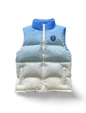 IRONGATE BADGE GILET ICE-BLUE
