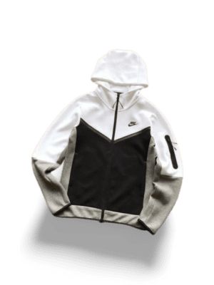 NK TECH FLEECE – GREY/BLACK/WHITE (complete)