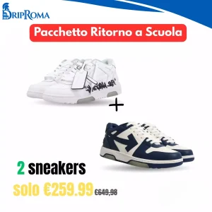 OFF WHITE (Dark Blue White + For Walking)